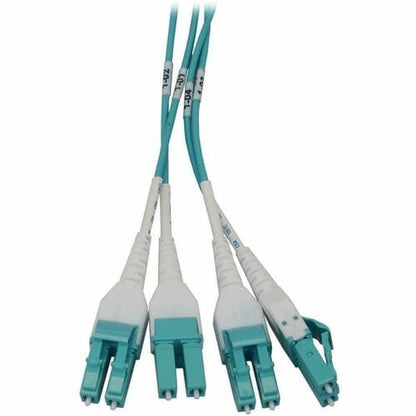 Panel de fibra precargado Tripp Lite by Eaton N48M-6L8L-10 - 6 x dúplex - 1U de alto -