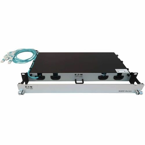 Panel de fibra precargado Tripp Lite by Eaton N48M-6L8L-10 - 6 x dúplex - 1U de alto -