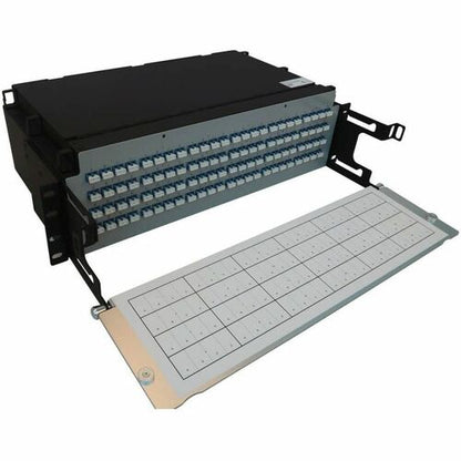 Panneau de brassage fibre optique préchargé Tripp Lite by Eaton N48S-24M8L4-10 - 96 x Duplex - 3U de hauteur - Y