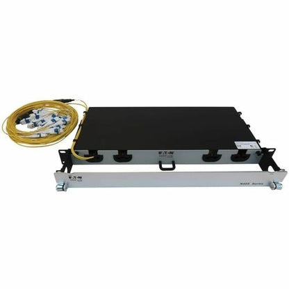Panel de fibra precargado Tripp Lite by Eaton N48S-2L24L-10 - 24 x dúplex - 1U de alto - Amarillo,