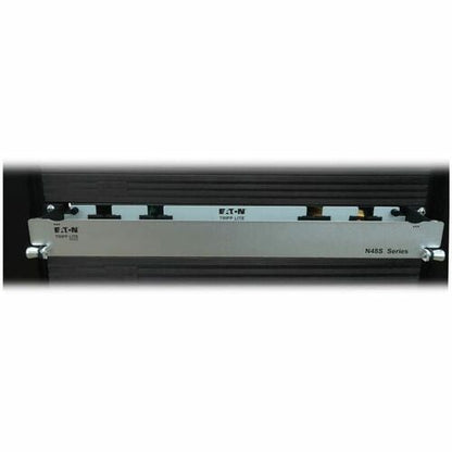 Panel de fibra precargado Tripp Lite by Eaton N48S-2M24L12-10 - 12 x dúplex - 1U de alto - Aqua,
