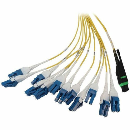 Tripp Lite by Eaton N48S-2M24L12-10 Preloaded Fiber Panel - 12 x Duplex - 1U Hig