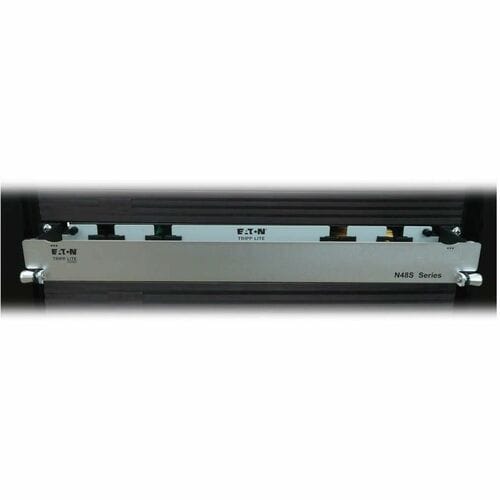 Panel de fibra precargado Tripp Lite by Eaton N48S-2M24L12-20 - 12 x dúplex - 1U Hig