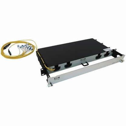 Panel de fibra precargado Tripp Lite by Eaton N48S-2M24L12-20 - 12 x dúplex - 1U Hig