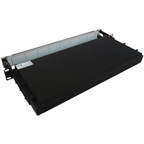 Panel de fibra precargado Tripp Lite by Eaton N48S-2M24L12-20 - 12 x dúplex - 1U Hig