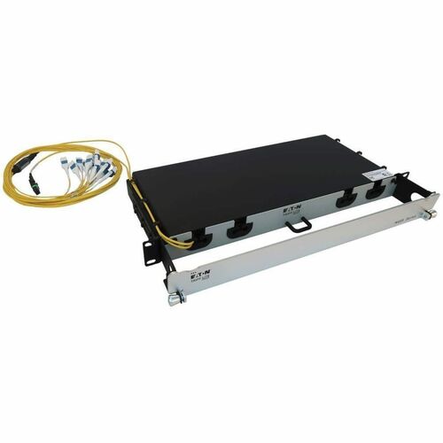 Panel de fibra precargado Tripp Lite by Eaton N48S-2M24L12-20 - 12 x dúplex - 1U Hig