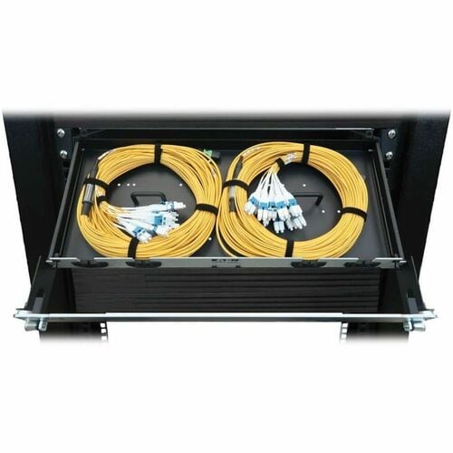 Panel de fibra precargado Tripp Lite by Eaton N48S-2M24L12-20 - 12 x dúplex - 1U Hig