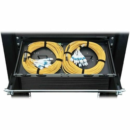 Panel de fibra precargado Tripp Lite by Eaton N48S-2M24L12-20 - 12 x dúplex - 1U Hig