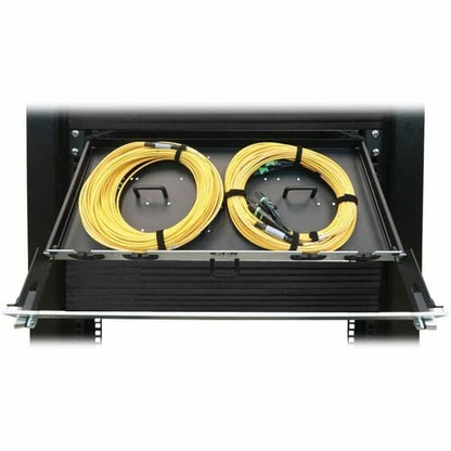 Panel de fibra precargado Tripp Lite by Eaton N48S-2M3X8M-20 - 1U de alto - Amarillo, Negro