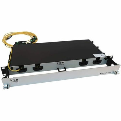 Panel de fibra precargado Tripp Lite by Eaton N48S-2M3X8M-20 - 1U de alto - Amarillo, Negro