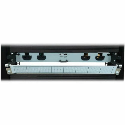 Panel de fibra precargado Tripp Lite by Eaton N48S-2M8L4-20 - 4 x dúplex - 1U de alto -