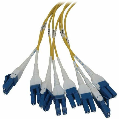 Panel de fibra precargado Tripp Lite by Eaton N48S-4L16L-10 - 4 x dúplex - 1U de alto -