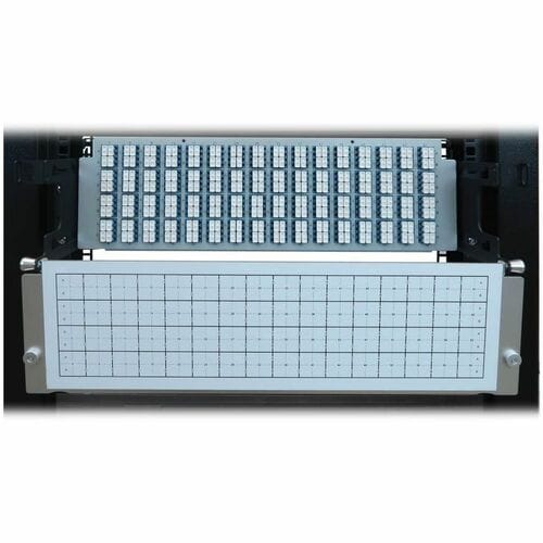 Panel de conexión de fibra precargado Tripp Lite by Eaton N48S-64M8L4-03 - 256 x dúplex - 3U de alto -