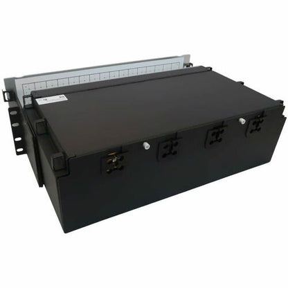 Panel de conexión de fibra precargado Tripp Lite by Eaton N48S-64M8L4-03 - 256 x dúplex - 3U de alto -