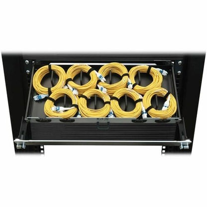 Panel de fibra precargado Tripp Lite by Eaton N48S-8L2L-10 - 8 x dúplex - 1U de alto -