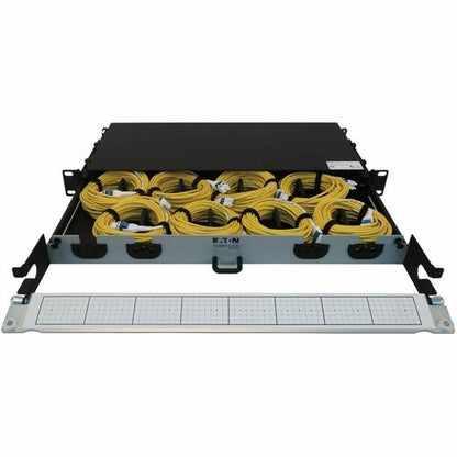 Panel de fibra precargado Tripp Lite by Eaton N48S-8L2L-10 - 8 x dúplex - 1U de alto -