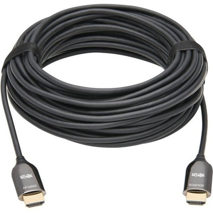 Cable de fibra óptica activo HDMI P568F-10M-8K6 de Tripp Lite by Eaton, M/M, negro, 10 m (33 pies)