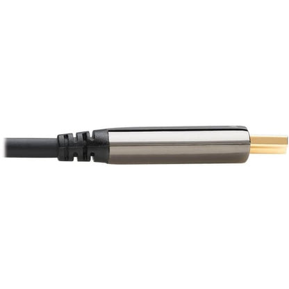 Cable de fibra óptica activo HDMI P568F-15M-8K6 de Tripp Lite by Eaton, M/M, negro, 15 m (49 pies)