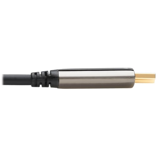 Cable de fibra óptica activo HDMI P568F-25M-8K6 de Tripp Lite by Eaton, M/M, negro, 25 m (82 pies)