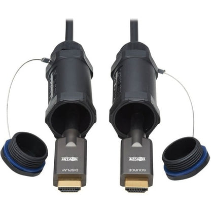 Cable de audio y video de fibra óptica Tripp Lite by Eaton P568FA-100M-WR - 100 m (328,1 pies)