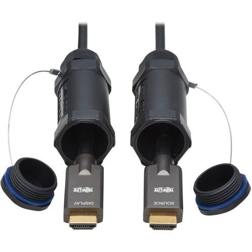 Cable de audio y video de fibra óptica Tripp Lite by Eaton P568FA-100M-WR - 100 m (328,1 pies)