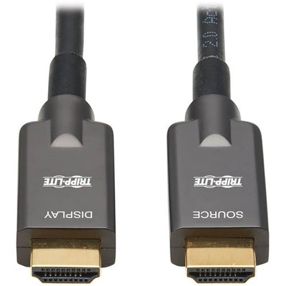 Cable de audio y video de fibra óptica Tripp Lite by Eaton P568FA-10M - 10 m (32,8 pies)