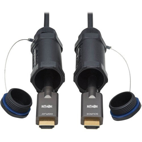 Cable de audio y video de fibra óptica Tripp Lite by Eaton P568FA-50M-W - 50 m (164 pies)