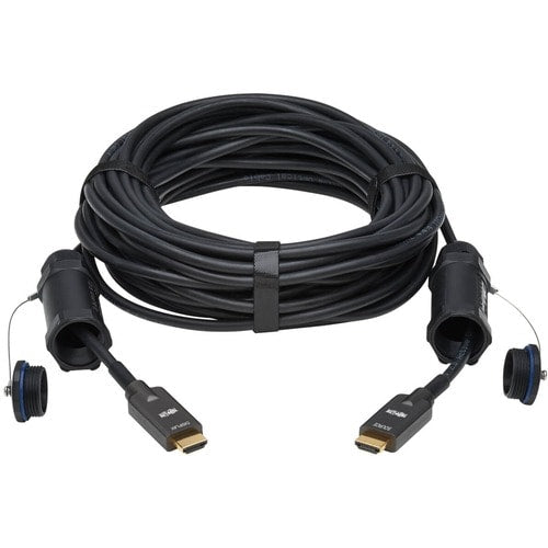 Cable de audio y video de fibra óptica Tripp Lite by Eaton P568FA-50M-W - 50 m (164 pies)