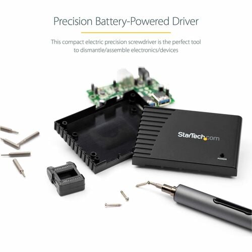 StarTech.com 20-Bit Electric Precision Screwdriver Set