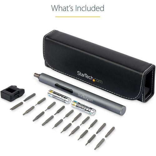 StarTech.com 20-Bit Electric Precision Screwdriver Set
