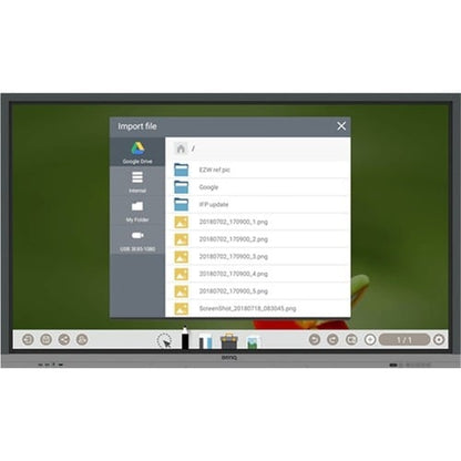 BenQ Board Essential RE8601 Collaboration Display - 86\" LCD Cortex A73 + A53 - 3 GB - Inf