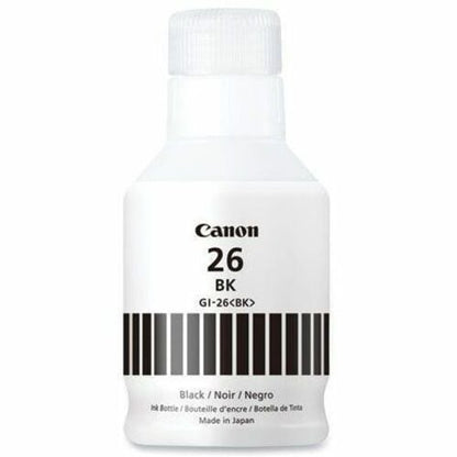 Canon GI-26 Pigment Black Ink Bottle - Inkjet - Pigment Blac