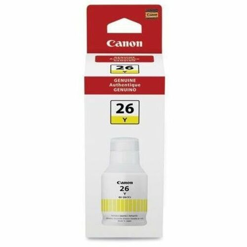 Canon GI-26 Pigment Yellow Ink Bottle - Inkjet - Pigment Yel