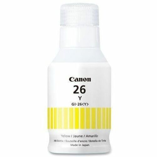 Canon GI-26 Pigment Yellow Ink Bottle - Inkjet - Pigment Yel