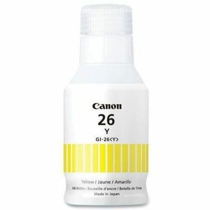 Canon GI-26 Pigment Yellow Ink Bottle - Inkjet - Pigment Yel