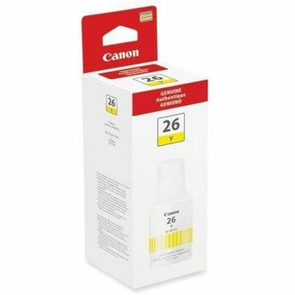 Canon GI-26 Pigment Yellow Ink Bottle - Inkjet - Pigment Yel