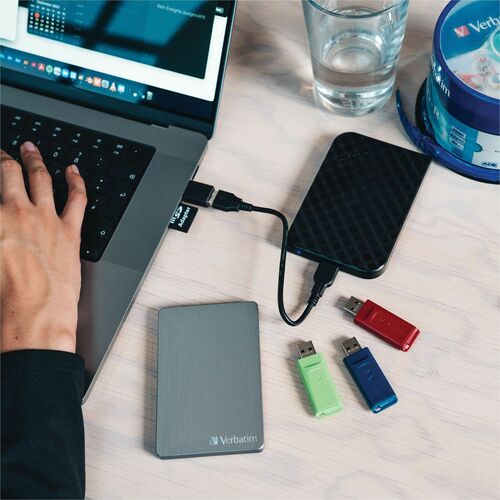 VERBATIM 2TB HARD DRIVEBLACK PORTABLE STORE N GO USB 3.0 MULTI 4