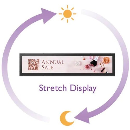 BenQ 24\" Smart Stretched Display BH2401 - 24\" (609.60 mm) LCD - 2 GB