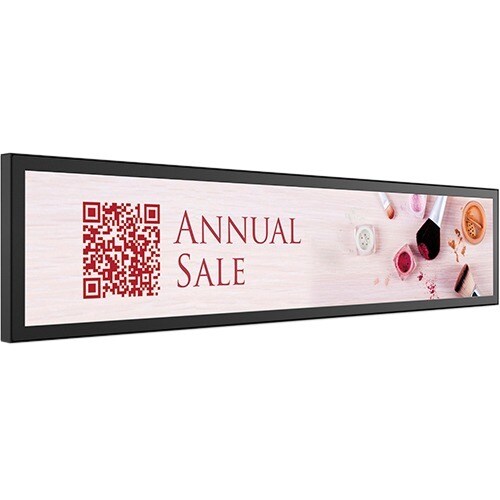 28IN STRETCHED SMART DISPLAY 1920X360 1000NIT LANDSCAPE/PORTRAIT