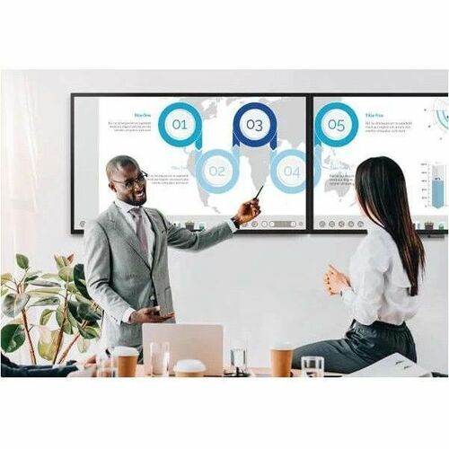 65IN 4K INTERACTIVE DUOBOARD PCAP 20PTS BUILT-IN SPEAKER/CAMERA