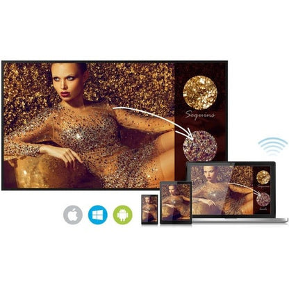 BenQ 55\" 4K Smart Signage ST5501K - 55\" (1397 mm) LCD - 32 GB