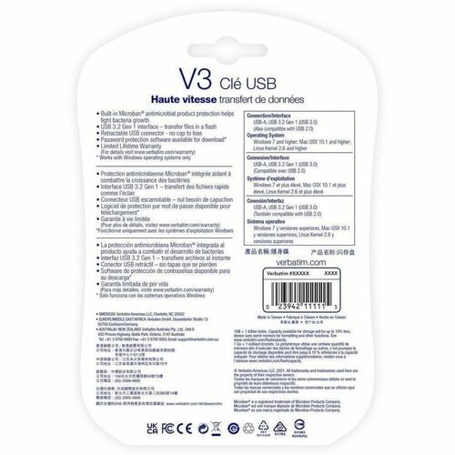 2PK 128GB V3 USB 3.0 MULTI 4