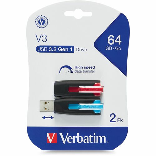 2PK 64GB V3 USB 3.0 MULTI 4