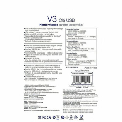 2PK 64GB V3 USB 3.0 MULTI 4