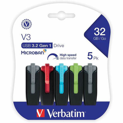 5PK 32GB V3 USB 3.0 MULTI 4