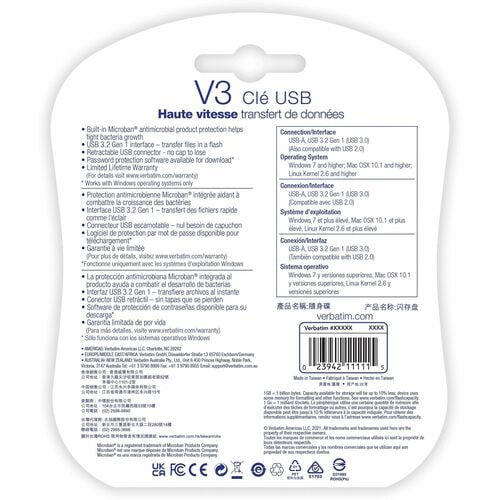 5PK 32GB V3 USB 3.0 MULTI 4