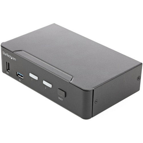 Conmutador KVM de 2 puertos 4K 60 Hz Ultra HD