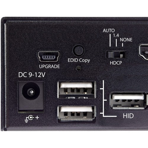 Conmutador KVM de 2 puertos 4K 60 Hz Ultra HD