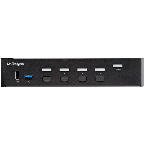 Conmutador KVM HDMI de 4 puertos 4K 60 Hz Ultra HD