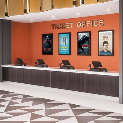 Chief Impact On-Wall Kiosk with Protective Glass